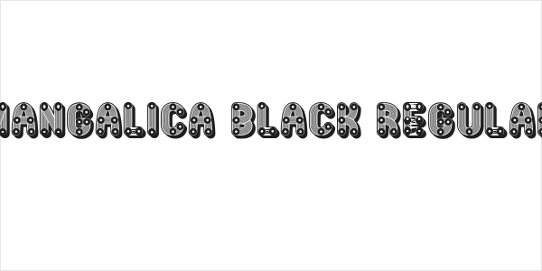 Mangalica Black Regular Logo