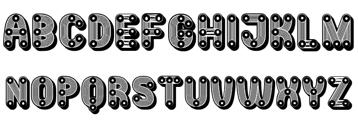 Mangalica Black Regular Font LOWERCASE