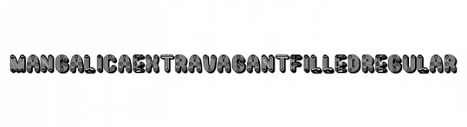 Mangalica Extravagant Filled Regular  免费字体下载