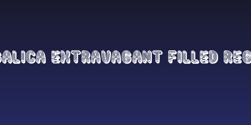 Mangalica Extravagant Filled Regular Social Header