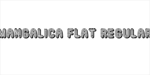 Mangalica Flat Regular Logo