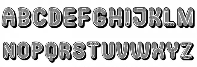 Mangalica Flat Regular Font LOWERCASE