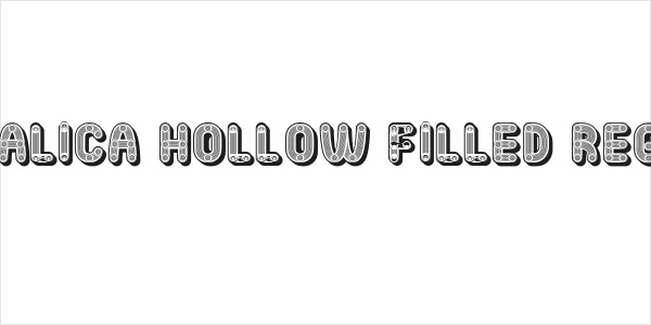 Mangalica Hollow Filled Regular Logo