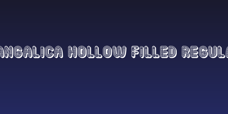 Mangalica Hollow Filled Regular Social Header