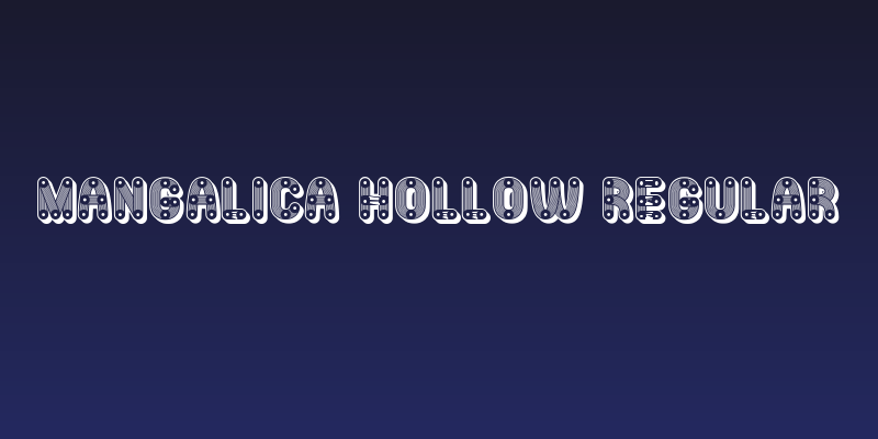 Mangalica Hollow Regular Social Header