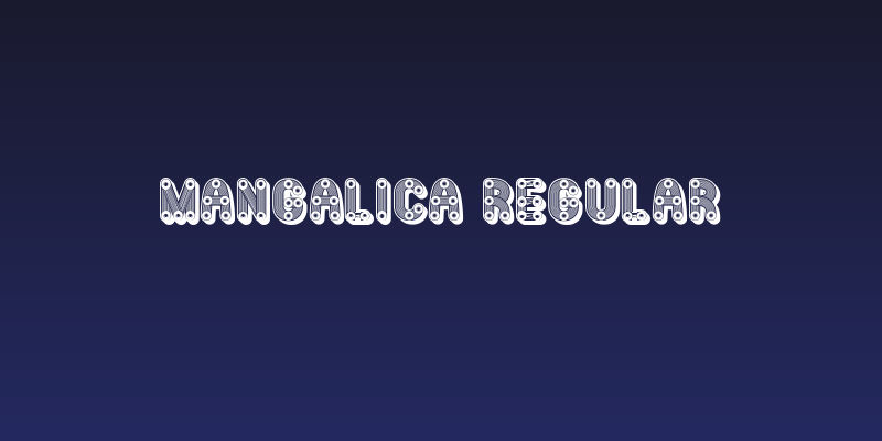 Mangalica Regular Social Header