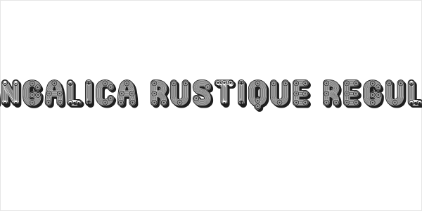 Mangalica Rustique Regular Logo