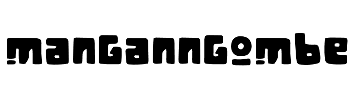 Mangan Ngombe  免费字体下载