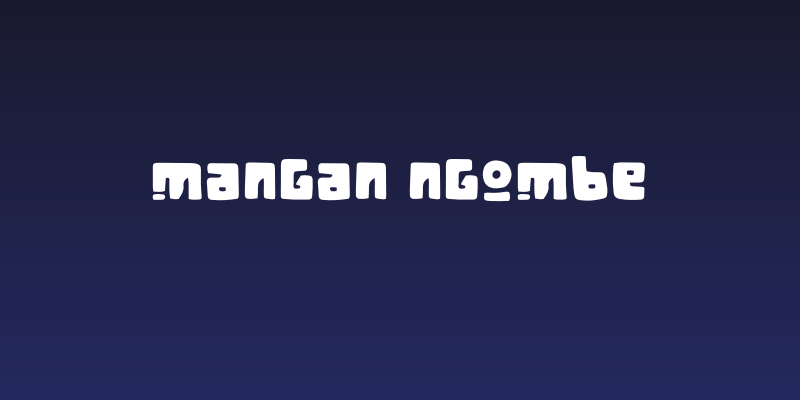 Mangan Ngombe Social Header