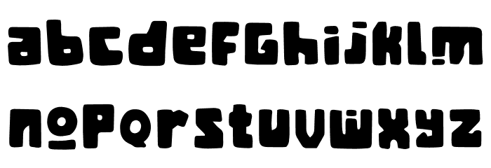 Mangan Ngombe Font LOWERCASE