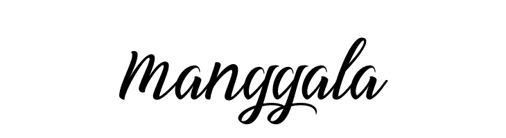 Mangatype. Angga Manggala шрифт.