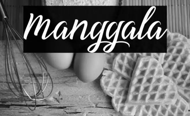 Manggala Font examples