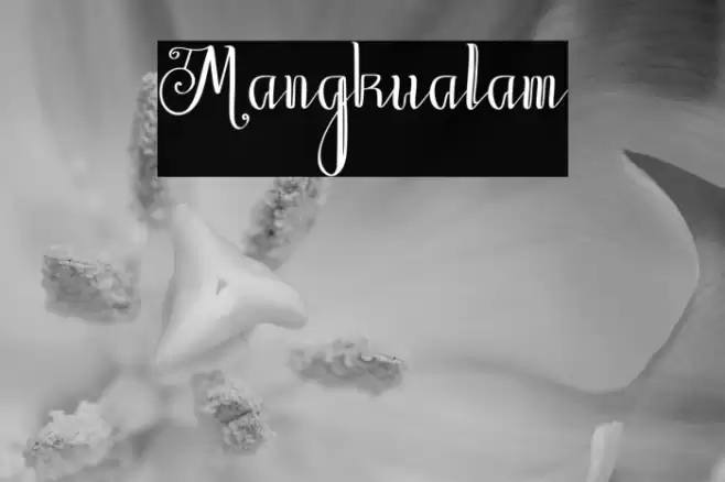 Mangkualam Font examples