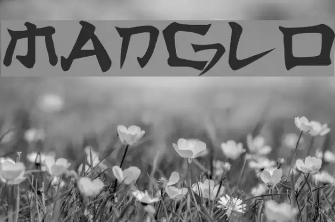 Manglo Font examples