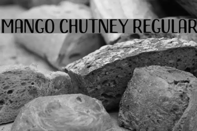 Mango Chutney Regular Example 1