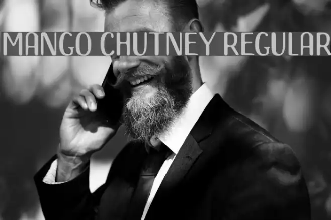 Mango Chutney Regular Example 2