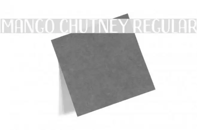 Mango Chutney Regular Example 3