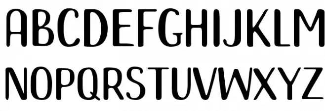 Mango Chutney Regular Font Litere mici
