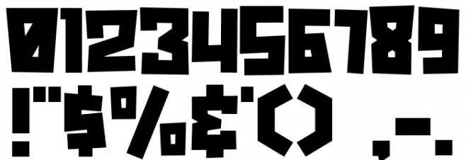 Mango Days Font OTHER CHARS