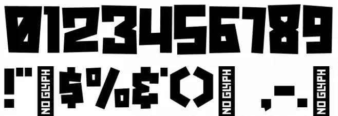 Mango Days Font OTHER CHARS