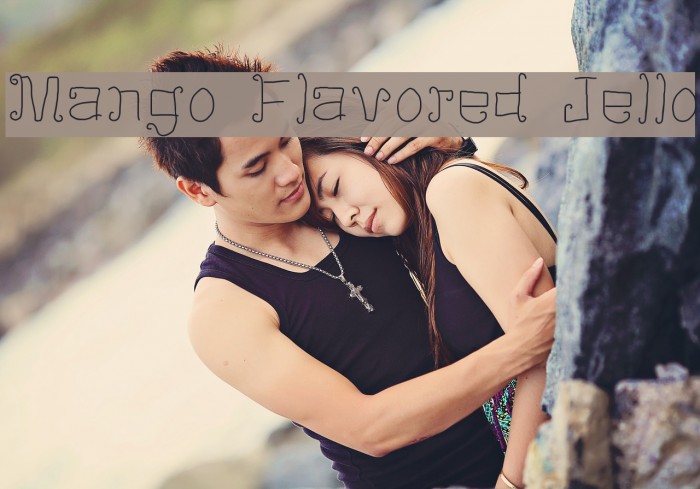 Mango Flavored Jello Example 1