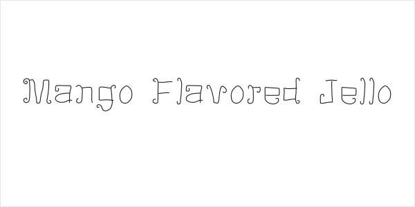 Mango Flavored Jello Logo