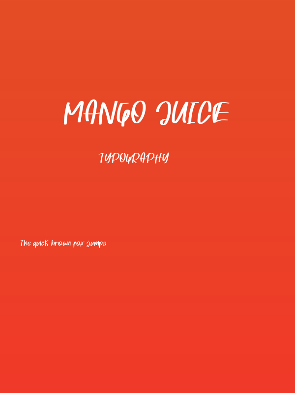 Mango Juice Poster