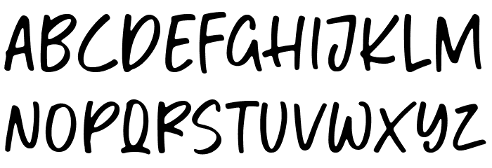 Mango Mingle Font LOWERCASE
