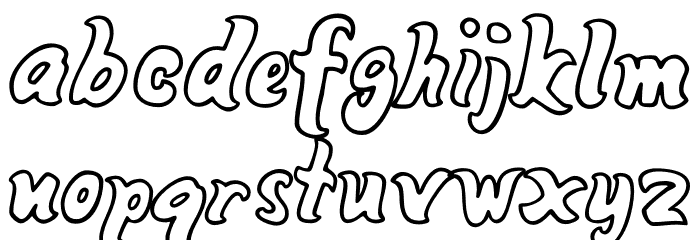 Mango-Regular Font LOWERCASE