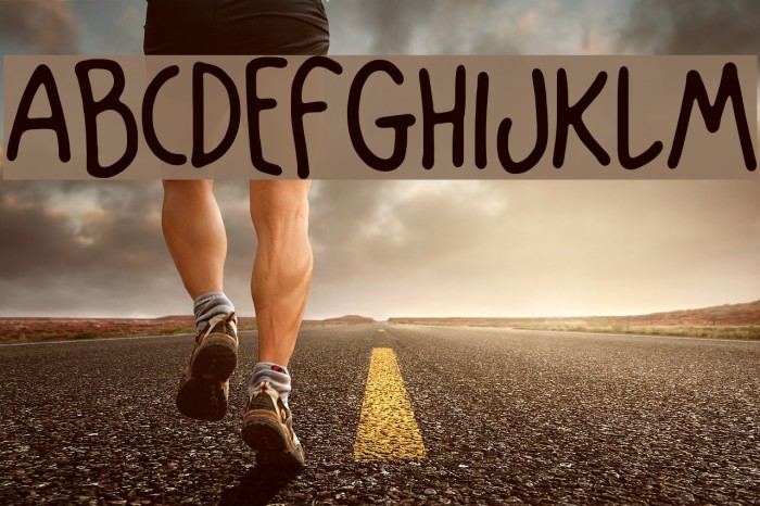 Mango Slice Font examples