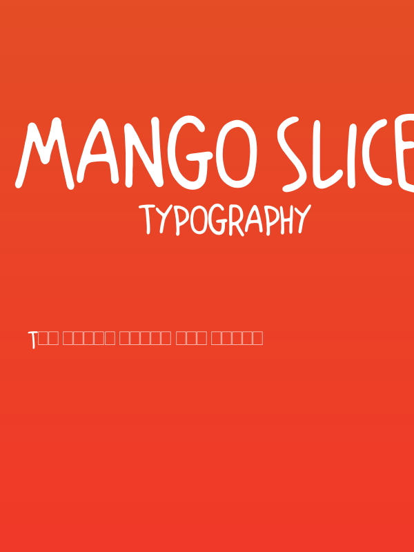 Mango Slice Poster