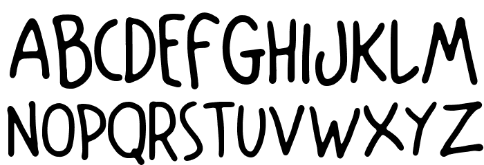 Mango Slice Font LOWERCASE