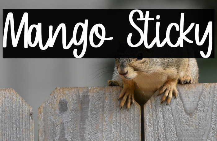 Mango Sticky Example 2