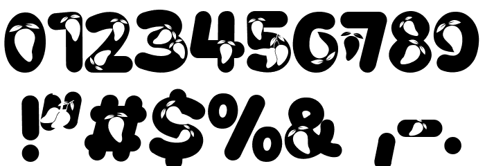 Mango Font OTHER CHARS