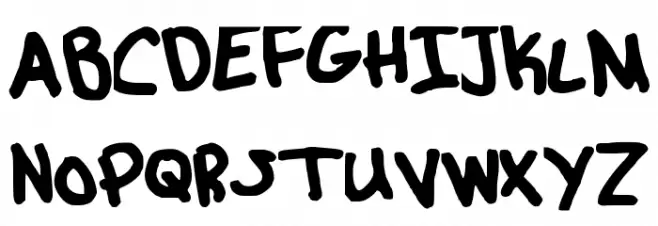MangoBaby Шрифта ВЕРХНИЙ
