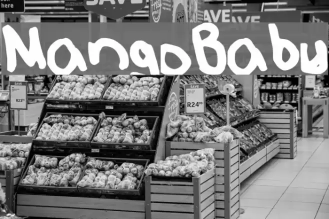 MangoBaby Font examples