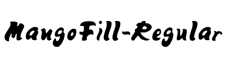 MangoFill-Regular  नि: शुल्क फ़ॉन्ट्स डाउनलोड