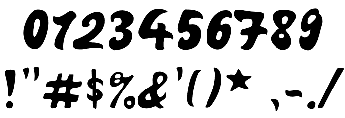 MangoFill-Regular Font OTHER CHARS