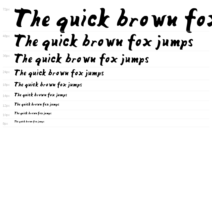 MangoFill-Regular Waterfall