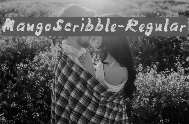 MangoScribble-Regular Font examples