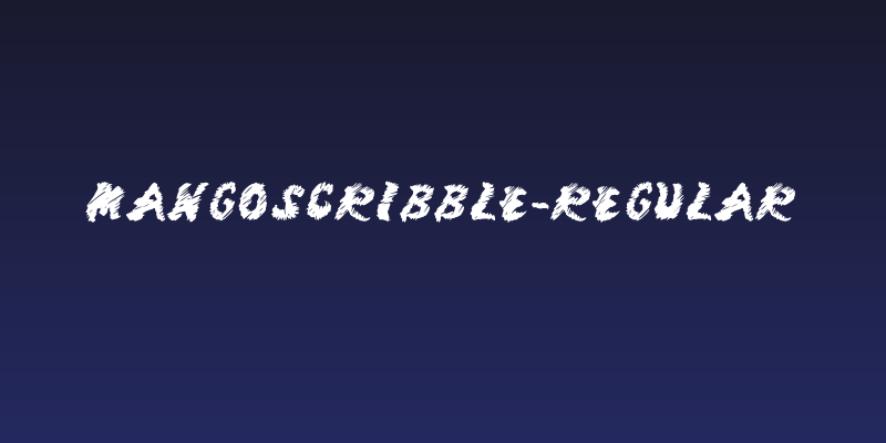 MangoScribble-Regular Social Header