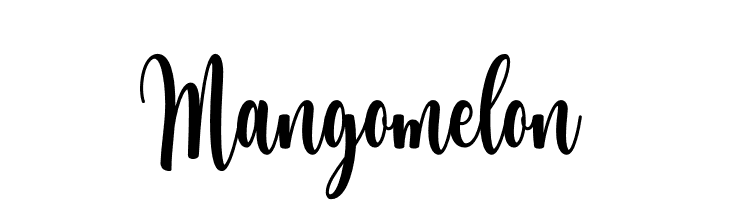 Mangomelon  免费字体下载