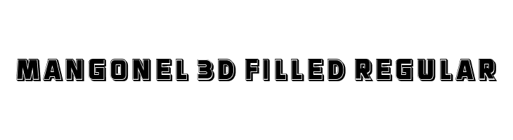 Mangonel 3D Filled Regular  لخطوط تنزيل