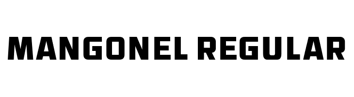 Mangonel Regular 免费字体下载