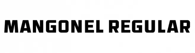 Mangonel Regular  Fuentes Gratis Descargar
