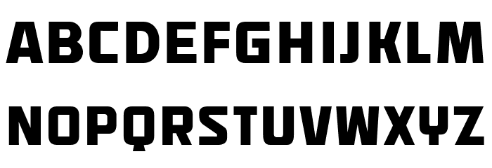 Mangonel Regular Font LOWERCASE