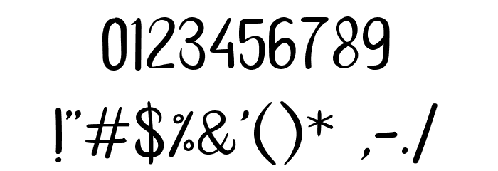 Mangostana Font OTHER CHARS