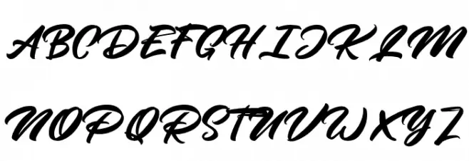 MangoteaFreePersonalUse Schriftart Groß