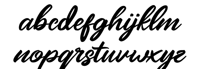 MangoteaFreePersonalUse Font LOWERCASE