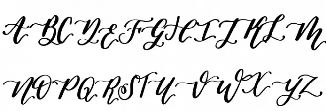 Mangshana Regular Schriftart Groß